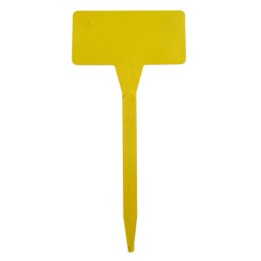 Étiquette jaune 17 cm