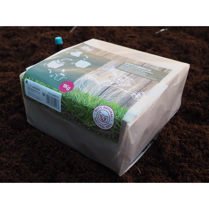Brique de fibre de coco expansible 1 kg