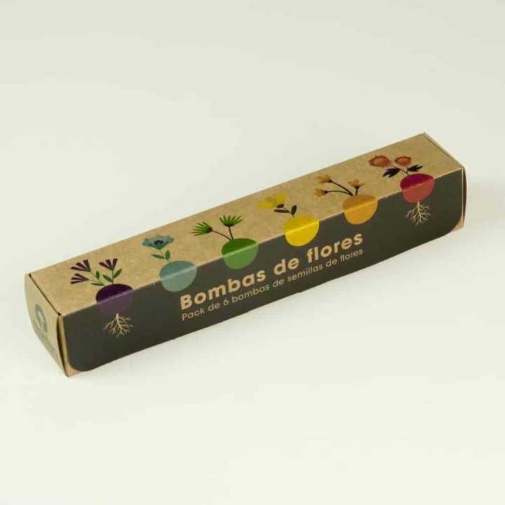 Pack 6 Bombas de semillas de Aromáticas