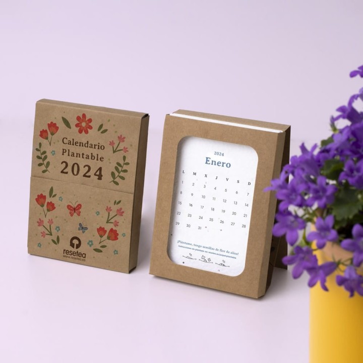 Calendrier plantable 2024