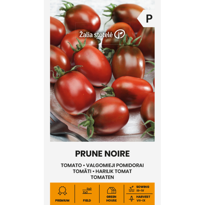 Tomate Ciruela Negra - Semillas