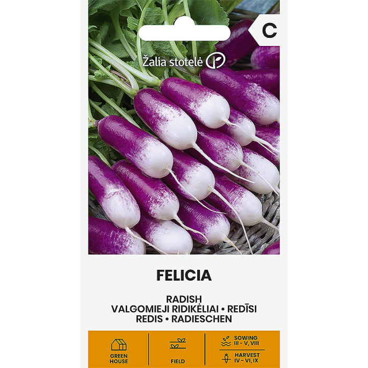Rábano Felicia - Semillas
