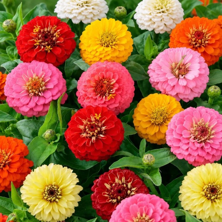 Zinnia, Thumbelina - Graines