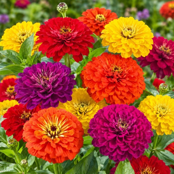 Zinnia, Diablo - Graines